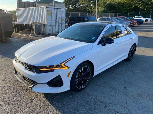 Glacial White Pearl 2022 Kia K5 GT-Line