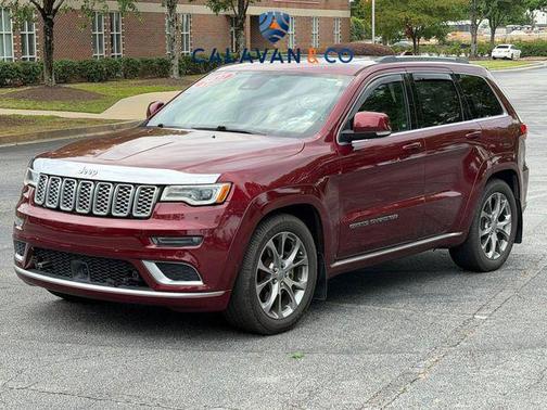 Velvet Red Pearlcoat 2021 Jeep Grand Cherokee Summit