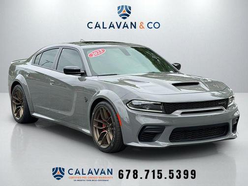 Destroyer Gray Clearcoat 2023 Dodge Charger SRT Hellcat Widebody Jailbreak