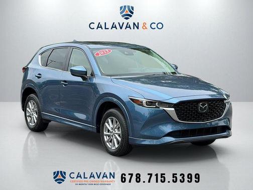 Eternal Blue Mica 2024 Mazda CX-5 2.5 S Preferred Package