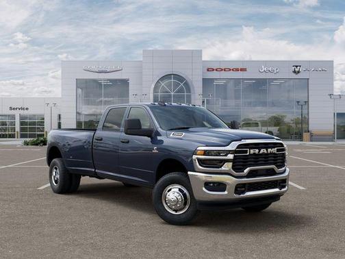 Forged Blue Metallic 2026 RAM 3500 Tradesman Crew Cab 4x4 8' Box