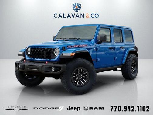 Hydro Blue Pearl Coat 2026 Jeep Wrangler Rubicon