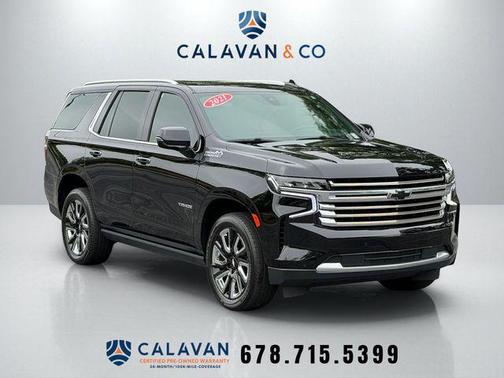 Black 2021 Chevrolet Tahoe 4WD High Country