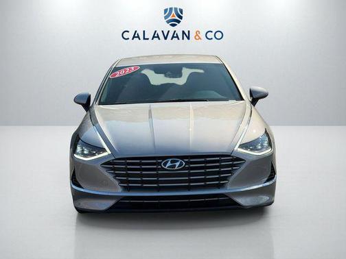Curated Silver 2023 Hyundai SONATA Hybrid SE