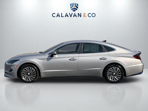 Curated Silver 2023 Hyundai SONATA Hybrid SE
