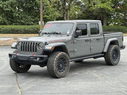 Sting-Gray Clearcoat 2021 Jeep Gladiator Rubicon