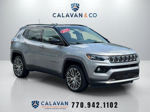 Billet Silver Metallic Clearcoat 2023 Jeep Compass Limited