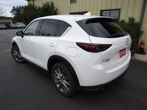 Pearl White 2019 Mazda CX-5 Grand Touring