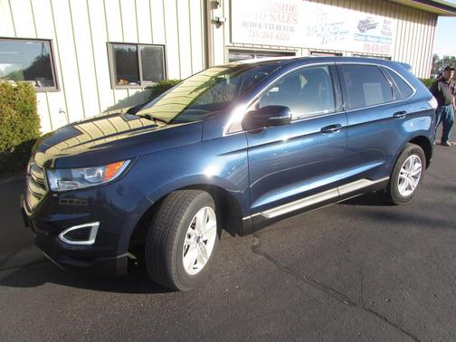 Burgundy Velvet Metallic Tinted Clearcoat 2017 Ford Edge SEL