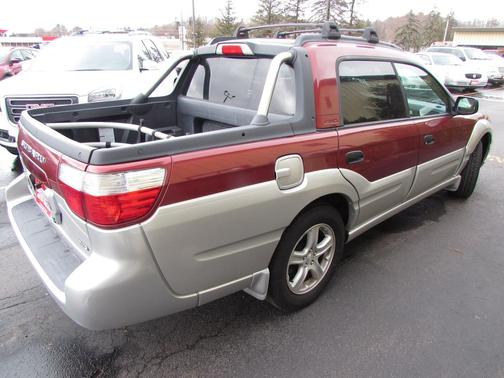 Maroon 2003 Subaru Baja Sport