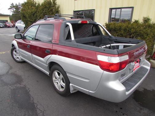 Maroon 2003 Subaru Baja Sport