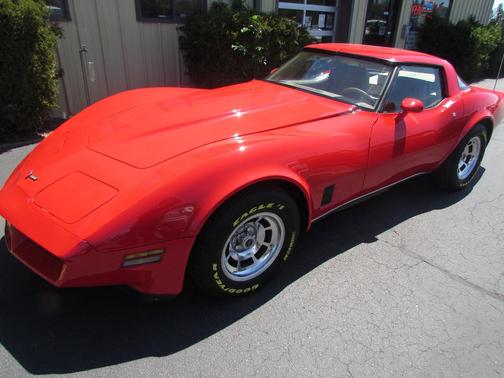 Red 1981 Chevrolet Corvette Coupe