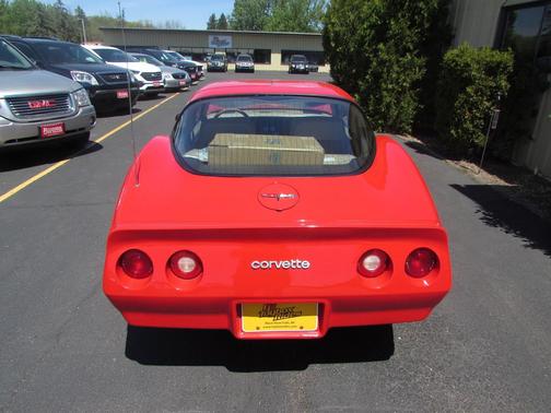 Red 1981 Chevrolet Corvette Coupe