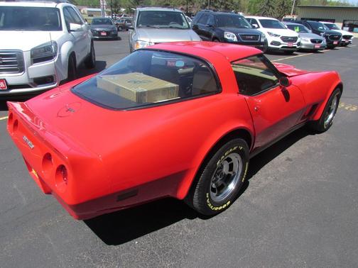 Red 1981 Chevrolet Corvette Coupe