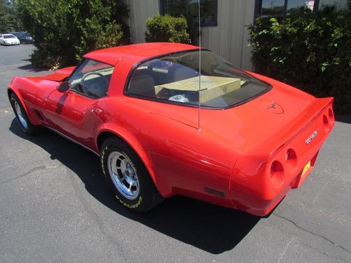 Red 1981 Chevrolet Corvette Coupe