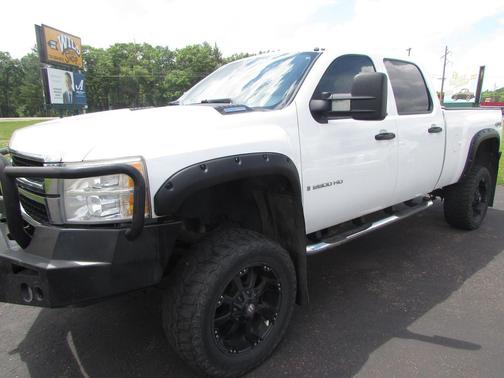 Summit White 2008 Chevrolet Silverado 2500 LT2 H/D Crew Cab