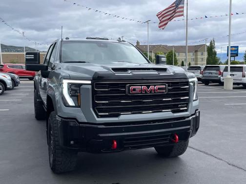 Gray 2025 GMC Sierra 2500 AT4X