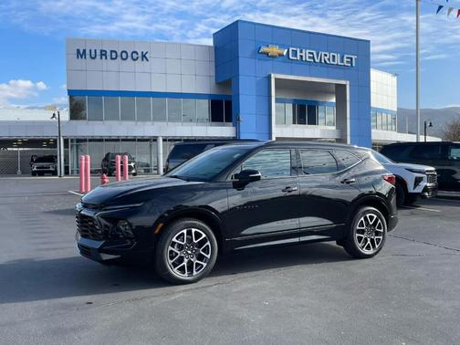Black 2026 Chevrolet Blazer RS
