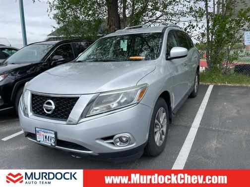 Brilliant Silver 2014 Nissan Pathfinder SV