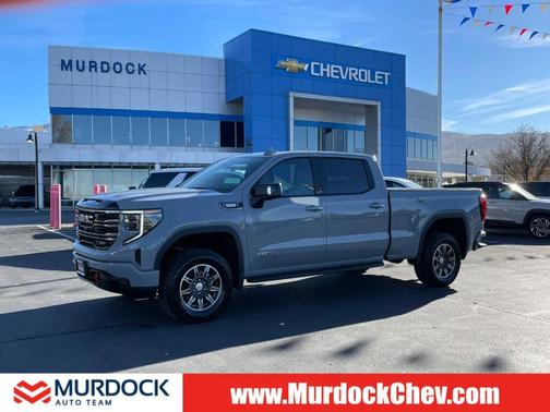 Gray 2025 GMC Sierra 1500 AT4