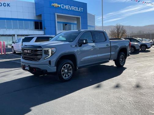 Gray 2025 GMC Sierra 1500 AT4