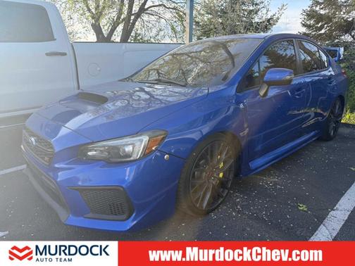 Blue 2018 Subaru WRX STI Base