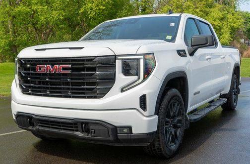 Summit White 2024 GMC Sierra 1500 Elevation