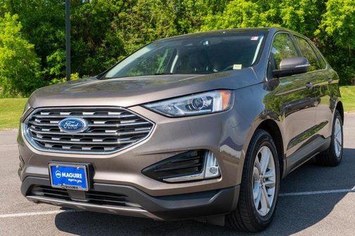 Stone Gray Metallic 2019 Ford Edge SEL