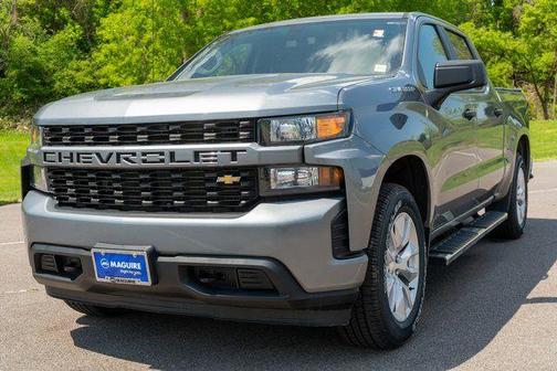 Satin Steel Metallic 2019 Chevrolet Silverado 1500 Custom