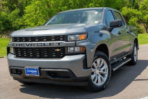 Satin Steel Metallic 2019 Chevrolet Silverado 1500 Custom