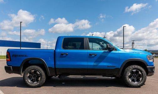 Hydro Blue Pearlcoat 2024 RAM 1500 Rebel