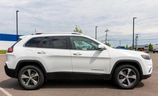 Bright White Clearcoat 2019 Jeep Cherokee Limited