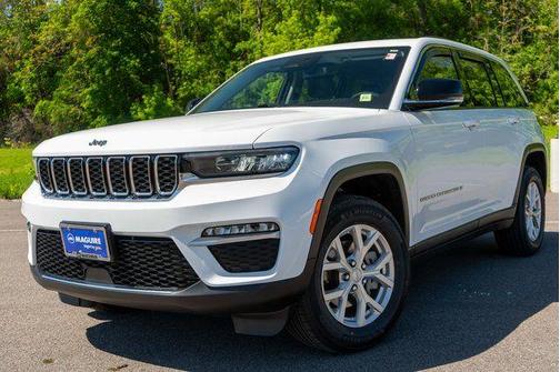 Bright White Clearcoat 2023 Jeep Grand Cherokee Limited