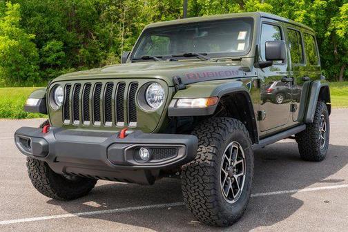 Sarge Green Clearcoat 2023 Jeep Wrangler Rubicon