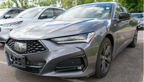 Gray 2022 Acura TLX A-Spec