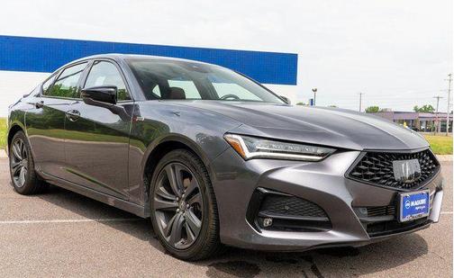 Gray 2022 Acura TLX A-Spec