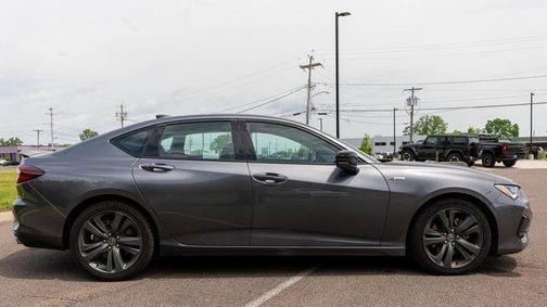Gray 2022 Acura TLX A-Spec