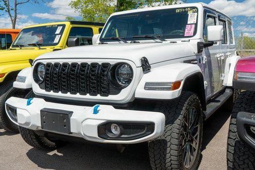 Bright White Clearcoat 2024 Jeep Wrangler 4xe High Altitude