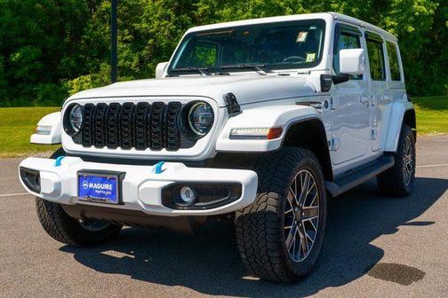 Bright White Clearcoat 2024 Jeep Wrangler 4xe High Altitude