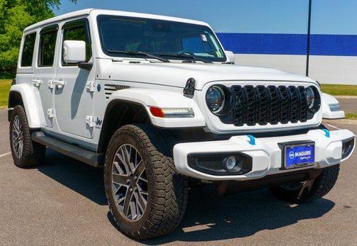 Bright White Clearcoat 2024 Jeep Wrangler 4xe High Altitude