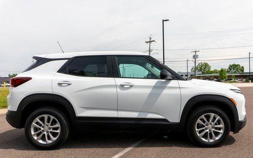 Summit White 2026 Chevrolet Trailblazer LS