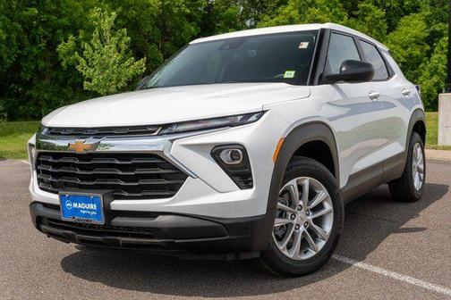 Summit White 2026 Chevrolet Trailblazer LS