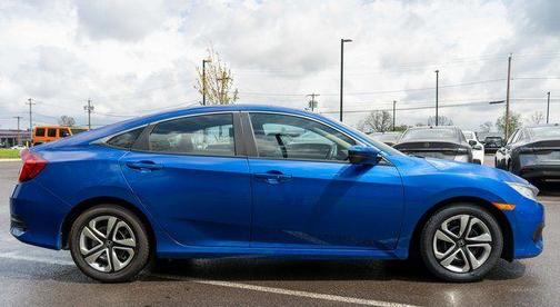 Blue 2018 Honda Civic LX