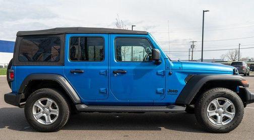 Hydro Blue Pearl 2022 Jeep Wrangler Unlimited Sport