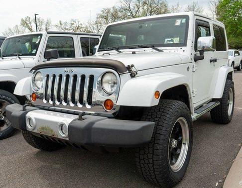 Bright White Clearcoat 2012 Jeep Wrangler Sahara