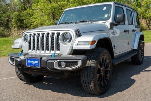 Silver Zynith Clearcoat 2023 Jeep Wrangler 4xe Sahara