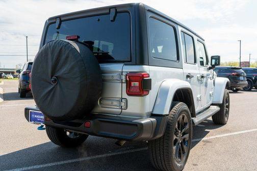Silver Zynith Clearcoat 2023 Jeep Wrangler 4xe Sahara