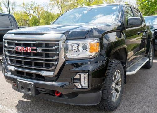 Onyx Black 2022 GMC Canyon AT4 w/Leather