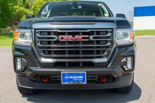 Onyx Black 2022 GMC Canyon AT4 w/Leather