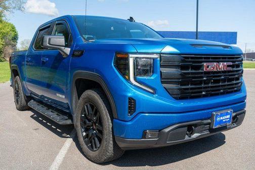Dynamic Blue Metallic 2023 GMC Sierra 1500 Elevation